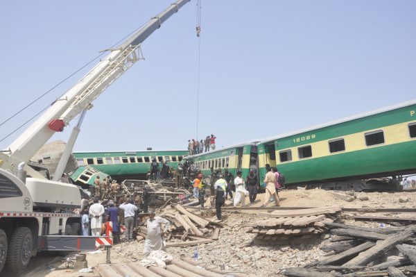 Pakistan Train Crash