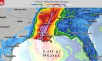 Millions Are Under a Flood Risk as a Storm Strengthens in the Gulf of Mexico