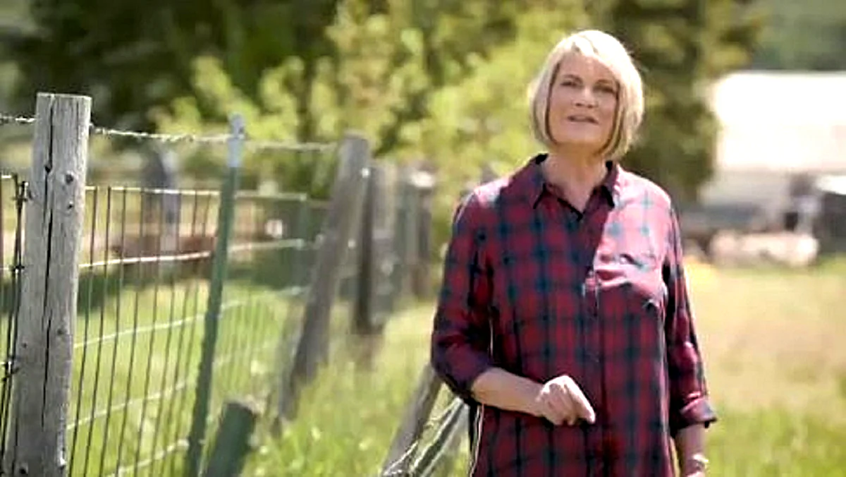 Former Rep. Cynthia Lummis in an image from her campaign announcement video. (Cynthia Lummis for Senate)