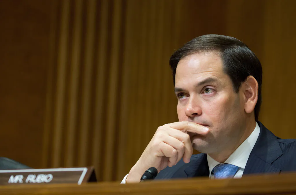 US Senator Marco Rubio at Capitol Hill in Washington on July 20, 2017. (Tasos Katopodis/Getty Images for Kelly Craft)