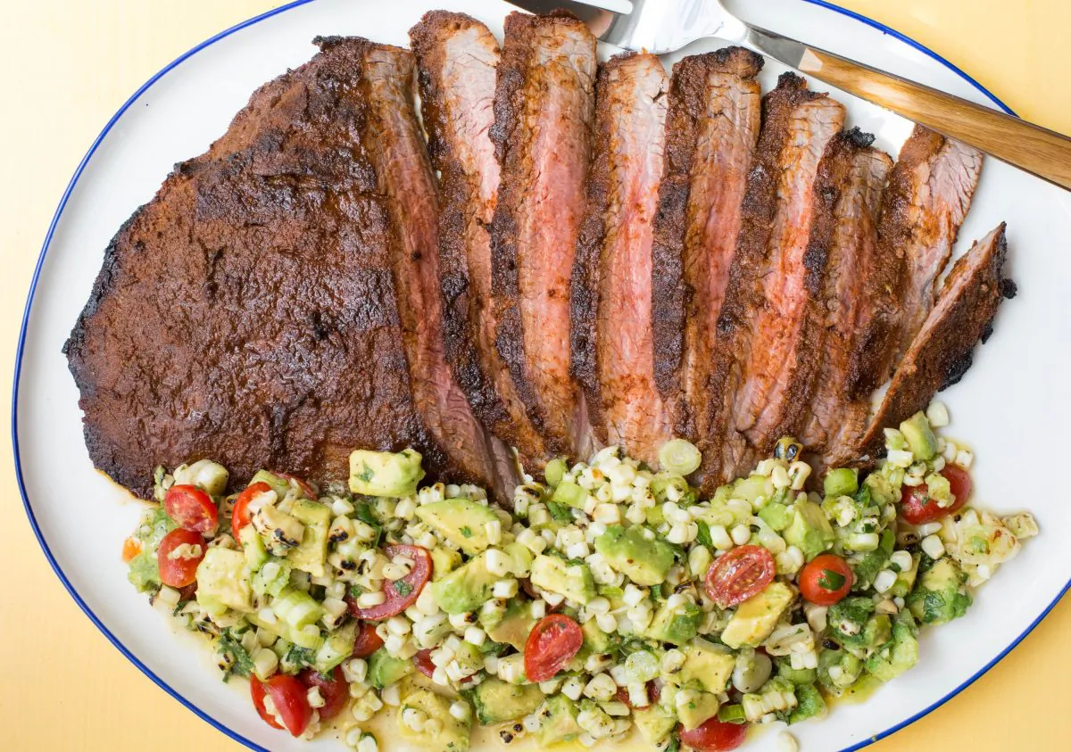 A step up from a bare-bones steak dinner. (Sarah Crowder)