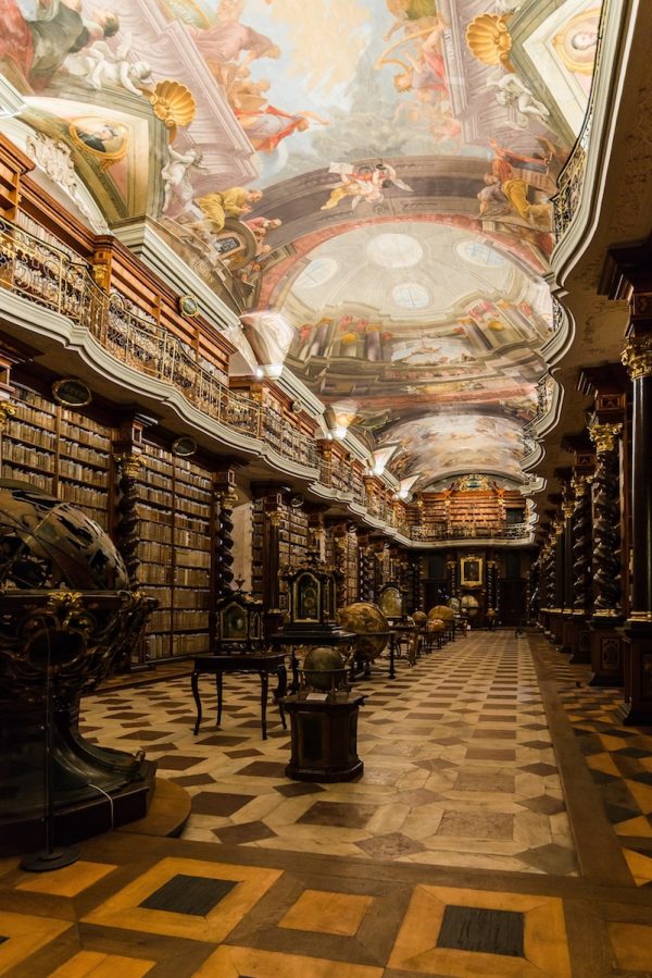 Klementinum library in Prague