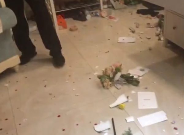 Father ransack sons house