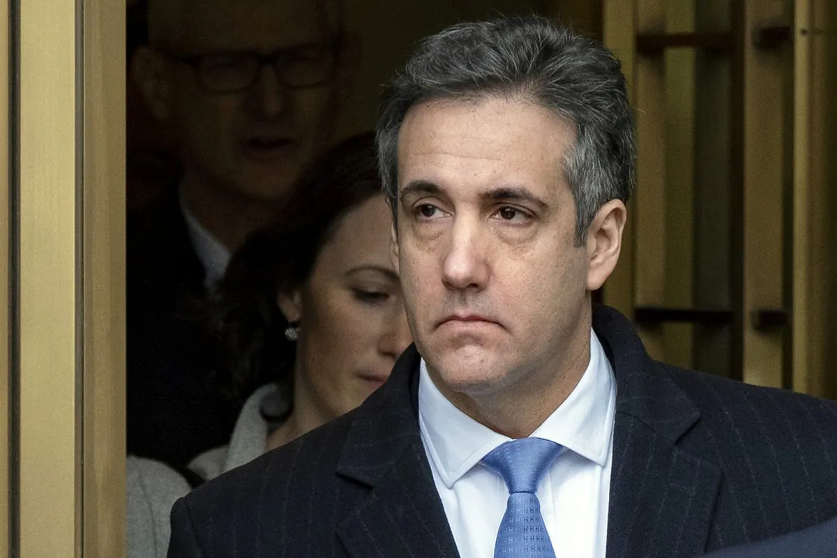 Michael Cohen, President Donald Trump's former lawyer, leaves federal court after his sentencing in New York on Dec. 12, 2018. (Craig Ruttle/AP Photo)