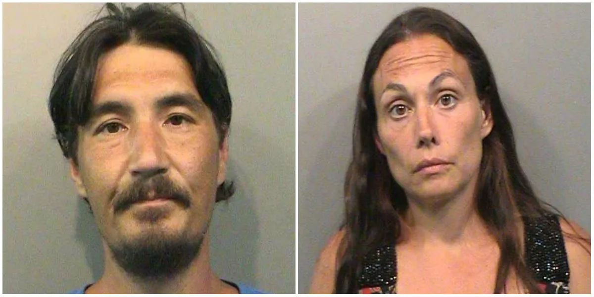 Richard and Kila Hill face neglect charges after allegedly abandoning their four young children for more than a week in deplorable conditions. (Johnson County Sheriff's Office)