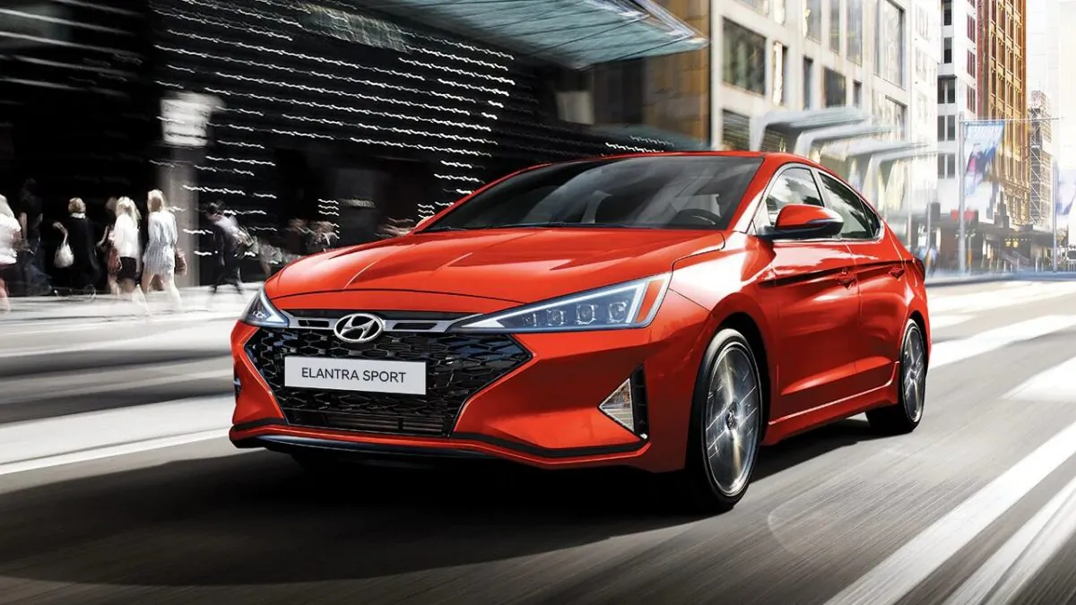 2019 Hyundai Elantra Sport. (Courtesy of Hyundai)