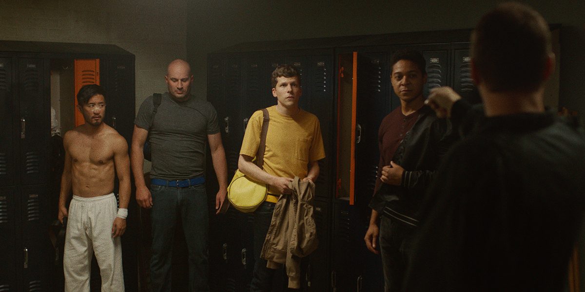 men in a dojo