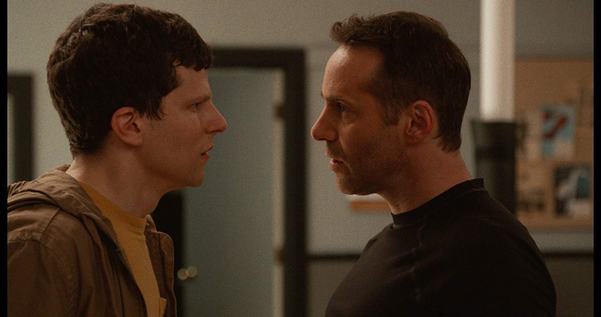 two men in a dojo