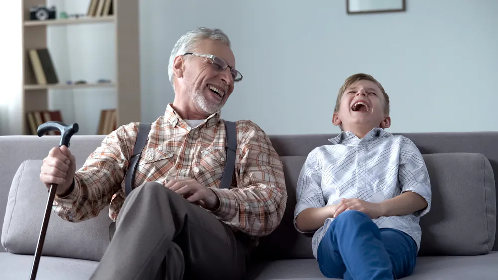 We can set aside time with our children and grandchildren to talk about our past and the lessons we learned. (Shutterstock)