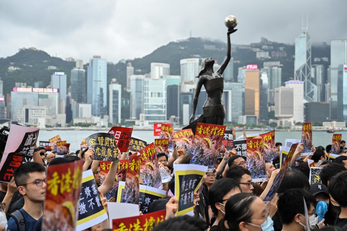 -HONG KONG-CHINA- protest