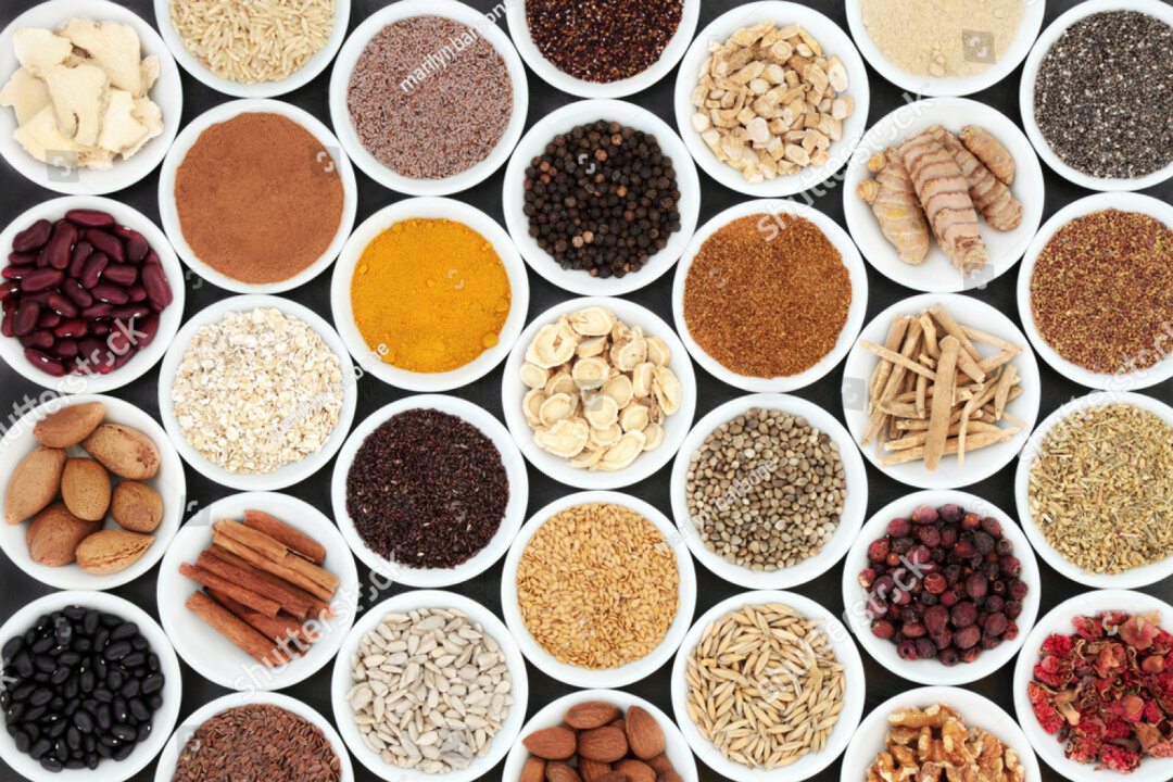 Spices that heal the heart and enhance the flavor of food are varied and delicious. (marilyn barbone/shuttershock)