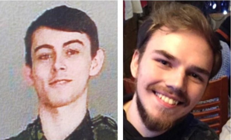 Bryer Schmegelsky, left, and Kam McLeod are seen in this undated combination handout photo provided by the RCMP. RCMP say two British Columbia teenagers who were first thought to be missing are now considered suspects in the deaths of three people in northern B.C. (HO, RCMP/The Canadian Press)