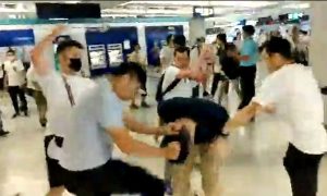 Governments and Rights Groups Condemn Violent Attack in Hong Kong Metro Station