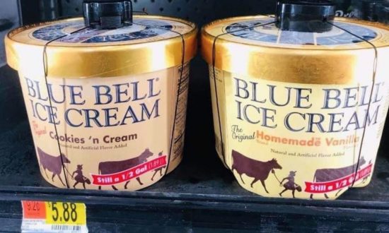 Another Texas Walmart Customer Licks Blue Bell Ice Cream, Claims Innocence