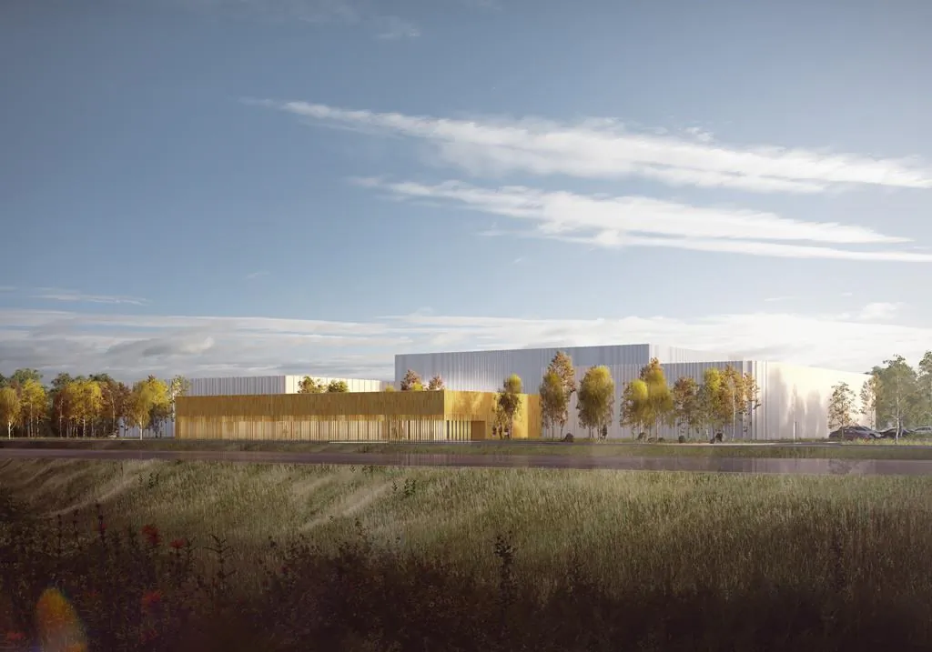 An artist rendition of the new Parks Canada building that will house the 25 million archaeological and historical artifacts collection in Ottawa is seen in this undated handout image provided July 23, 2019. (HO, Moriyama and Teshima Architects and NFOE Architects - Parks Canada/The Canadian Press)