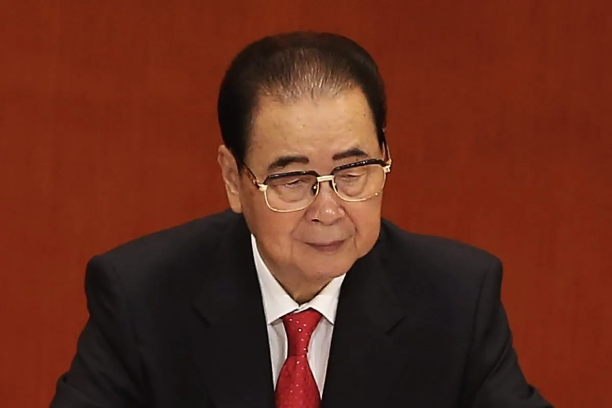 Chinese former premier Li Peng attend the opening session of the 18th Communist Party Congress held at the Great Hall of the People in Beijing on Nov. 8, 2012. (Lintao Zhang/Getty Images)