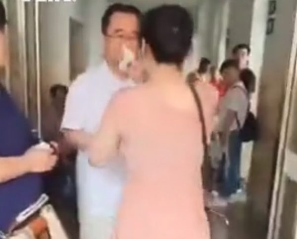 Cigarette doctor fight
