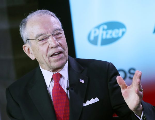 Chuck Grassley during a forum