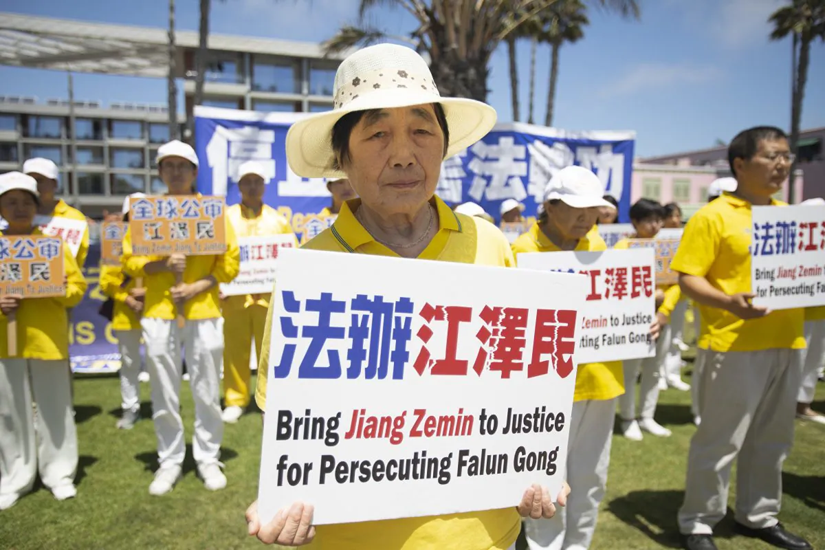 Falun Gong practitioner Li Shuying in Santa Monica, Calif., on July 21, 2019. (Yuan Ji/The Epoch Times)