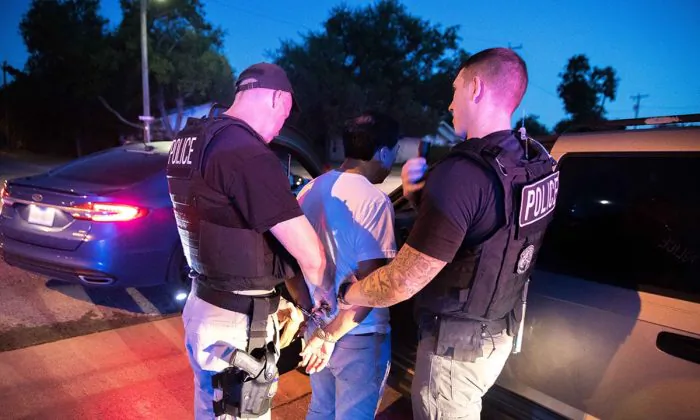ICE arrests 75 in North Texas and Oklahoma during four-day operation targeting criminal aliens and immigration fugitives that ended on June 6, 2019. (U.S. Immigration and Customs Enforcement)