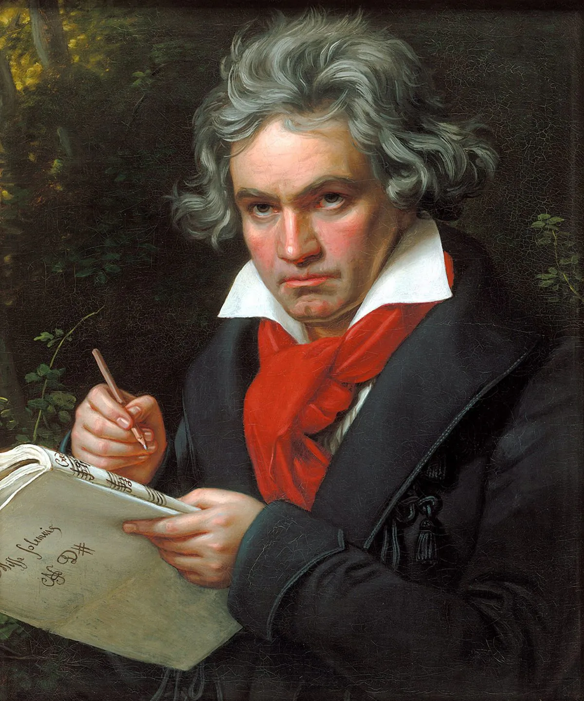 On Site Opera presents a love song from Beethoven, apropos for today. Portrait of Ludwig van Beethoven, 1820, by Joseph Karl Stieler. (Public Domain)