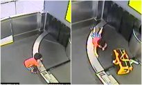 Toddler Injured After Being Swept Into Luggage Scanning System On Conveyor