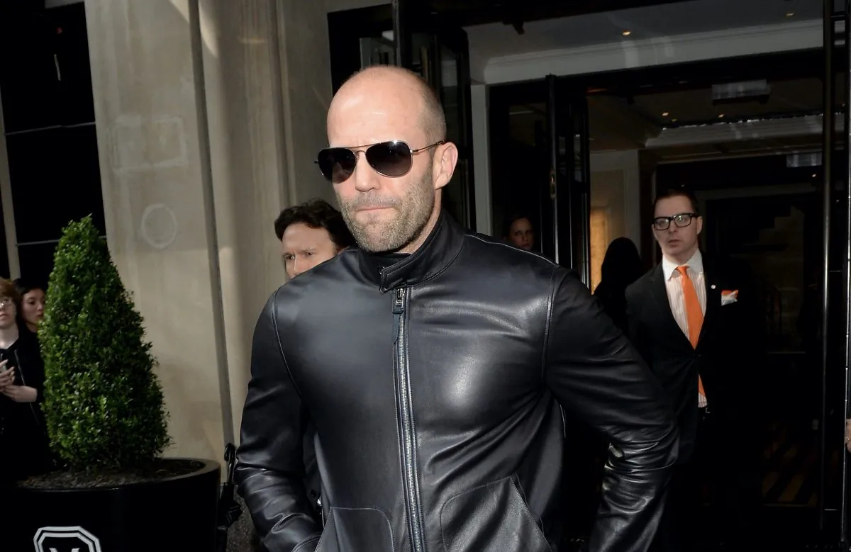 Actor Jason Statham leaves from The Mark Hotel for the 2016 "Manus x Machina: Fashion in an Age of Technology" Met Gala on May 2, 2016 in New York City. (Andrew Toth/Getty Images for Mark Hotel)