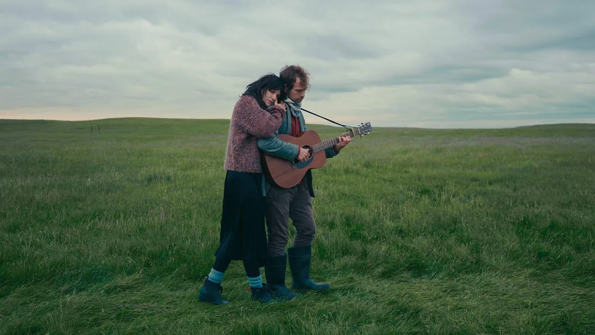 One of the couples made up from two sets of identical twins, in Ragnar Kjartansson’s “Death is Elsewhere.” (The Metropolitan Museum of Art)
