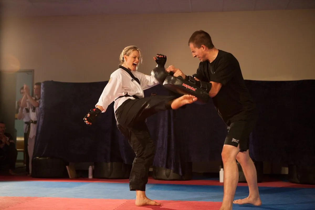 Theresa Byrne is a fourth degree blackbelt who suffered a traumatic brain injury following a car crash. (Courtesy of Paul Minne Photography)