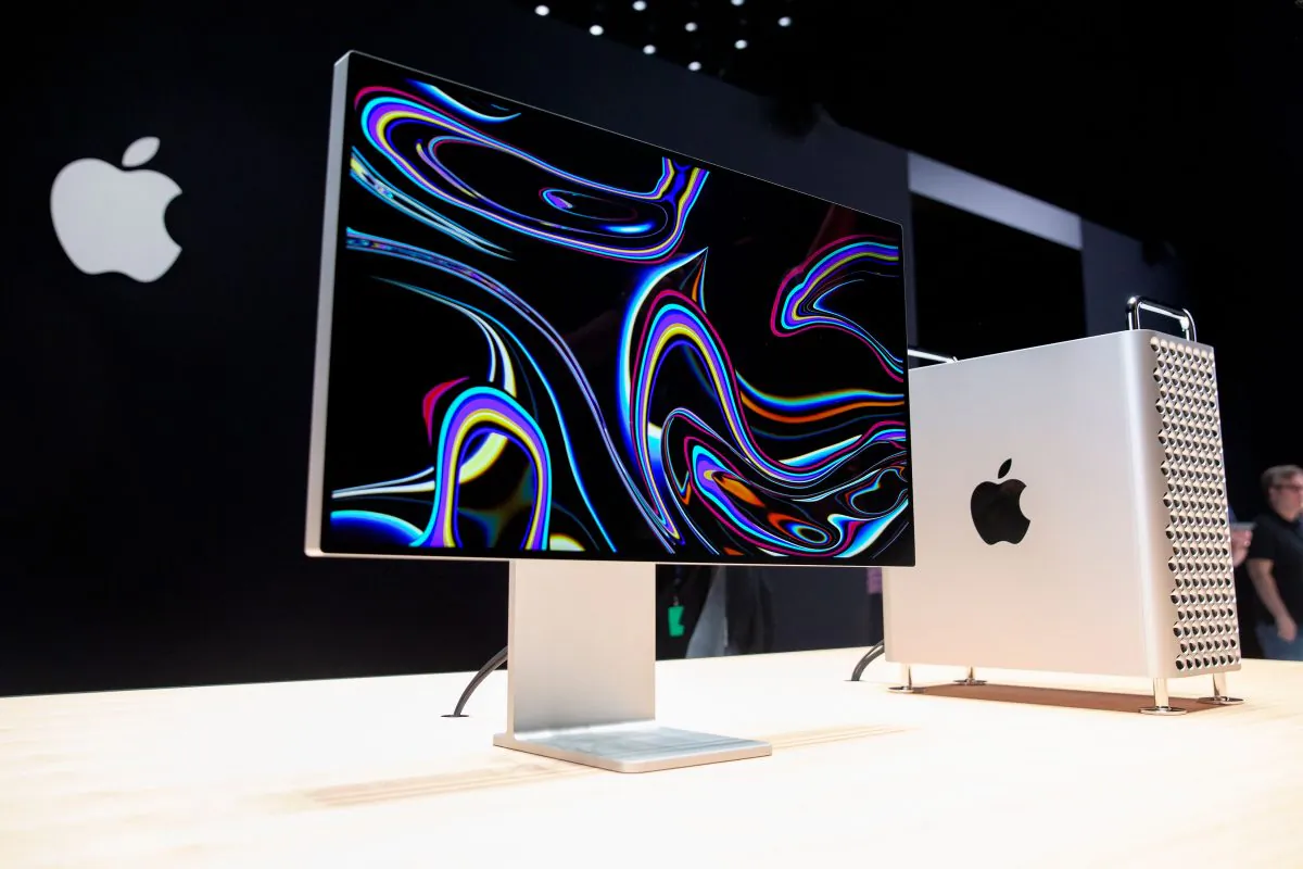 Apple's new Mac Pro sits on display in the showroom during Apple's Worldwide Developer Conference (WWDC) in San Jose, California, U.S. on June 3, 2019. (Brittany Hosea-Small/AFP/Getty Images)