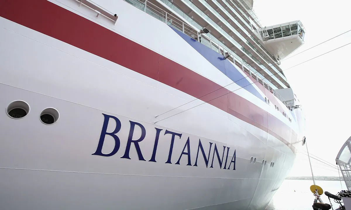 P&O's cruise ship Britannia. (Chris Jackson/Getty Images)