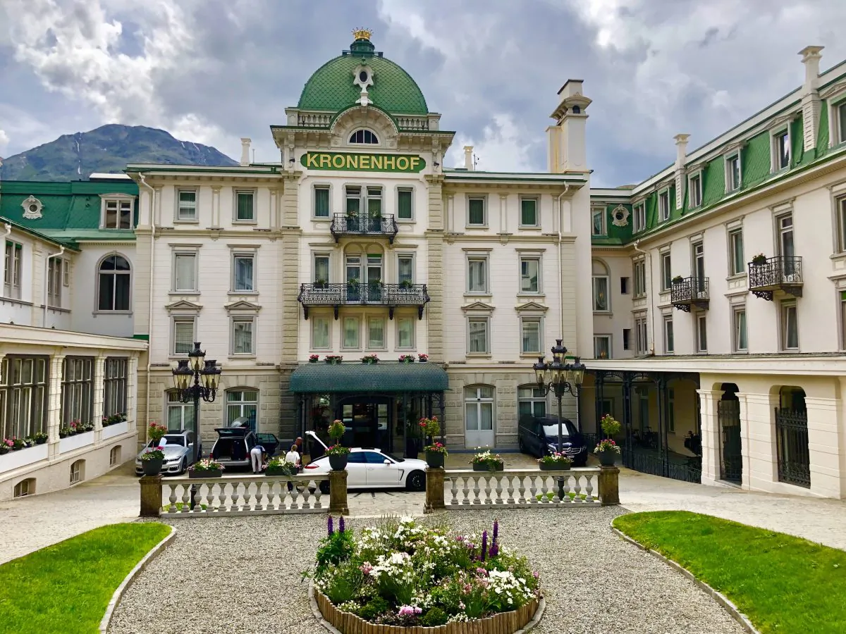 The Grand Kronenhof Pontresina. (Tim Johnson)