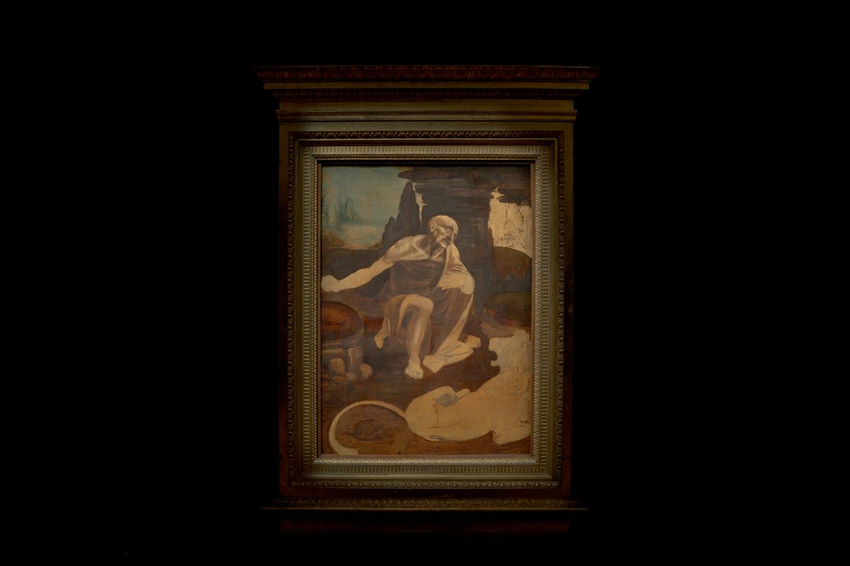 Leonardo da Vinci's “Saint Jerome” at The Metropolitan Museum of Art. (The Metropolitan Museum of Art)