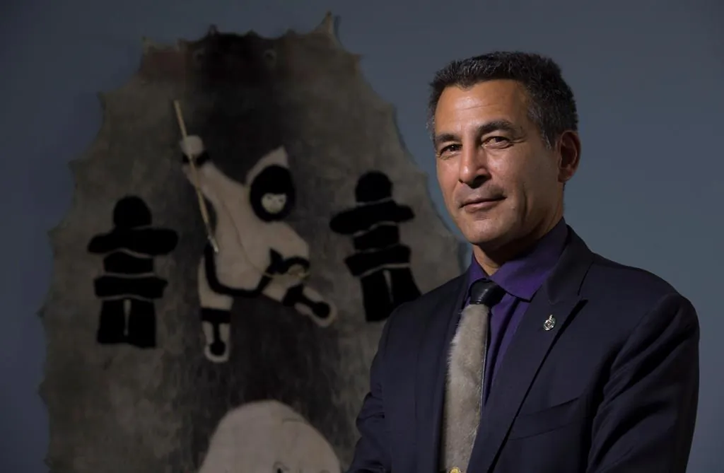 Liberal Member of Parliament for Nunavut Hunter Tootoo poses for a portrait in his office in the Parliamentary precinct September 21, 2016 in Ottawa. (Adrian Wyld/The Canadian Press)