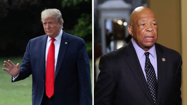 President Trump and Elijah Cummings