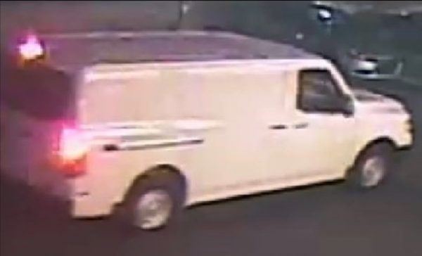 suspect's van