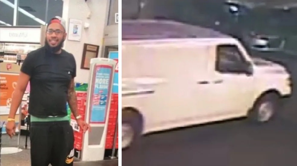 Suspect in attempted kidnapping at a Smyrna Walgreens on July 27 and the vehicle into which the suspect allegedly tried to lure two female victims. (Smyrna Police Department)