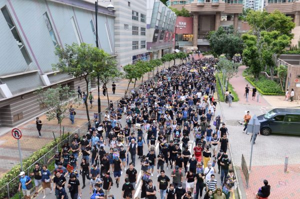 Mong Kok, Hong Kong, protest