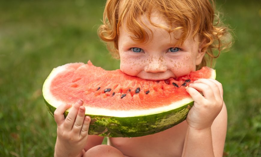 Watermelon contains lycopene which can protect your skin from sun damage. (Sharomka/Shutterstock)