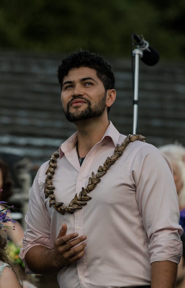 Man singing
