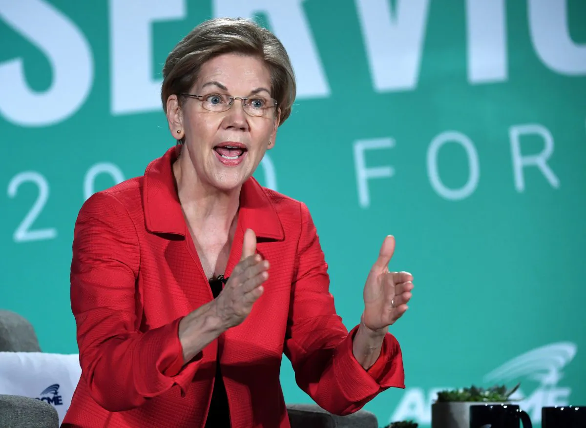 Democratic presidential candidate, Sen. Elizabeth Warren (D-Mass.) in Las Vegas, Nevada, on Aug. 3, 2019. (Ethan Miller/Getty Images)