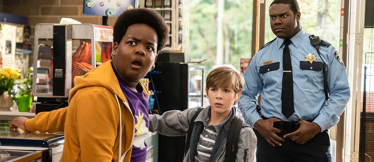 Keith L. Williams, Jacob Tremblay, and Sam Richardson, in "Good Boys" (Universal Pictures)
