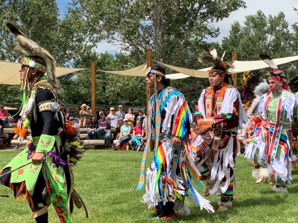 Native American dancers