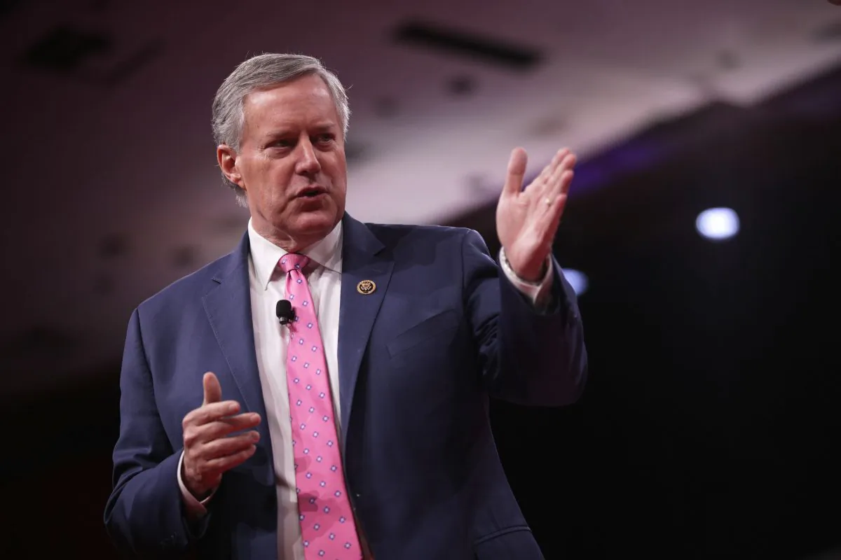 U.S. Rep. Mark Meadows (R-NC) speaks during CPAC 2019 February 28, 2019 in National Harbor, Maryland. (Alex Wong/Getty Images)
