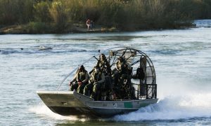 Over 50 Shots from Mexico Side Fired at Rio Grande Border Patrol Agents