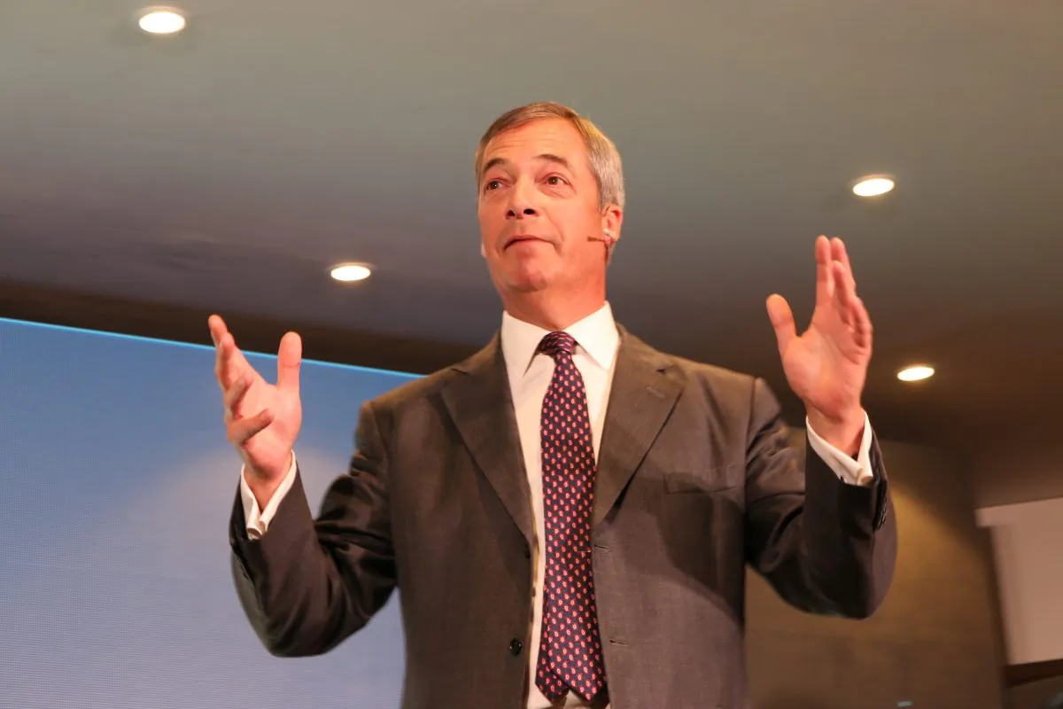 Nigel Farage at the CPAC Australia conference in Sydney, Australia, on Aug. 10, 2019. (The Epoch Times)