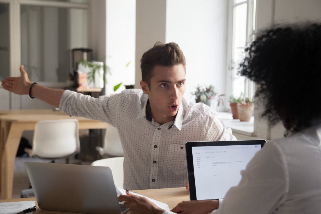 Complaining can feel like a release, but it can leave you focused on the negative aspects of work rather than the positive.
fizkes/Shutterstock)