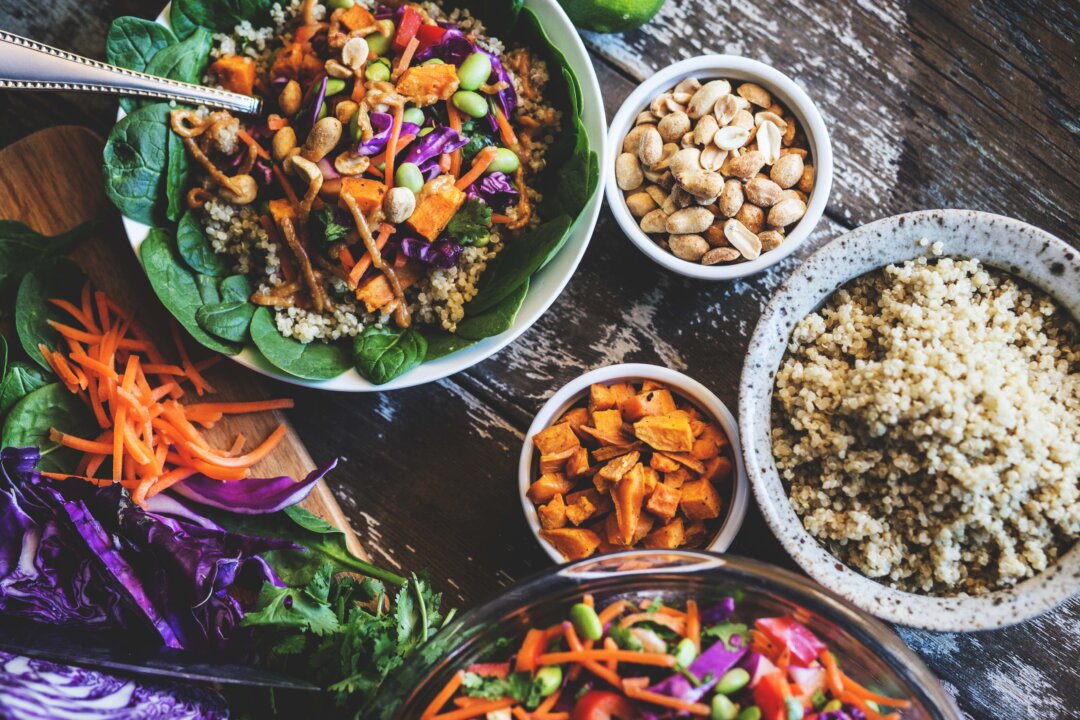 Foods high in magnesium include leafy greens, legumes, seeds, squash, nuts, and whole grains. (Megan Betteridge/Shutterstock)