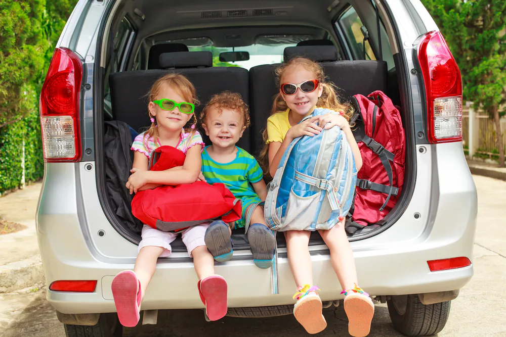 If you have little ones, don't forget to pack up favorite blankets and stuffed animals. 
(Shutterstock)
