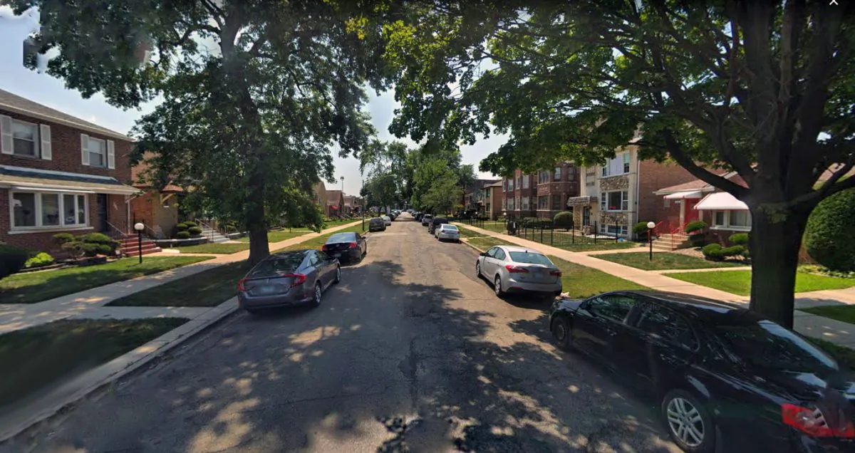 The drive-by shooting occurred at the 7300 block of South Artesian Avenue in Marquette Park, Ill., on Aug. 9, 2019. (Google Maps/Screenshot)